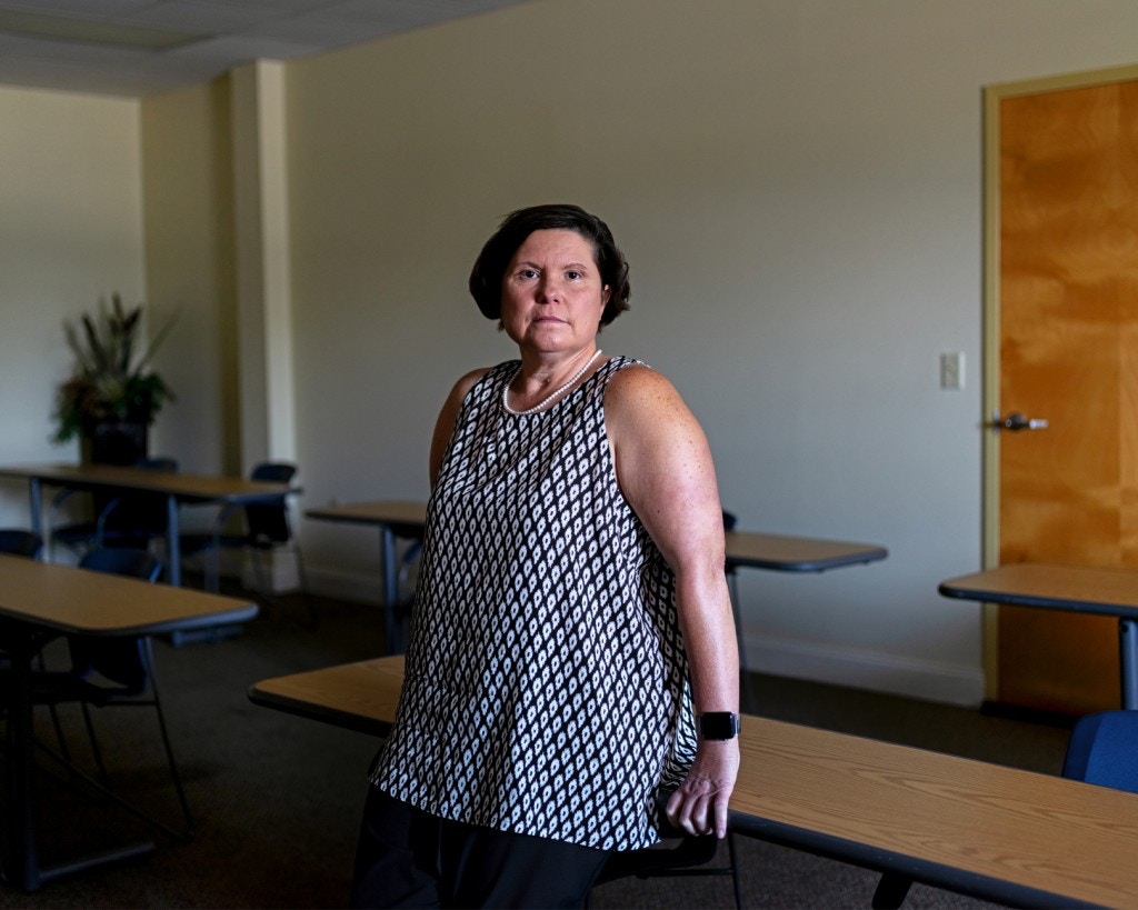 DECATUR, AL - August 19, 2020: Councilwoman Paige Bibbee at her office downtown. CREDIT: Johnathon Kelso for The Intercept.