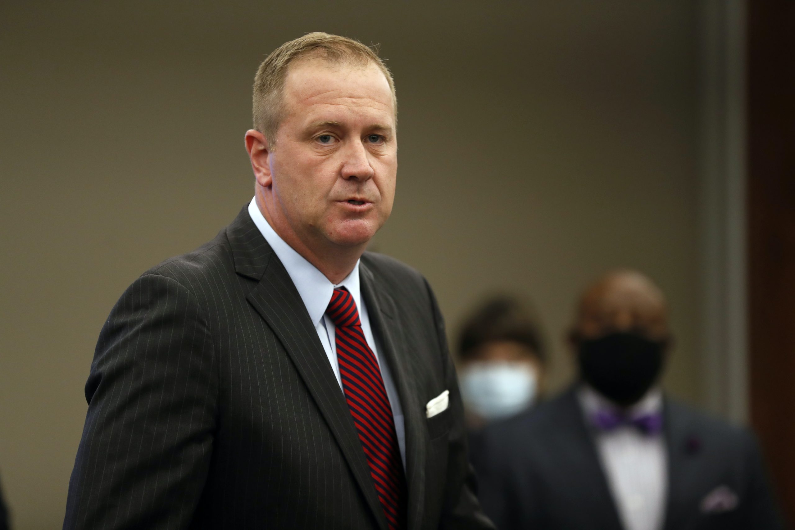 Missouri Attorney General Eric Schmitt speaks during a news conference on Aug. 6, 2020, in St. Louis.